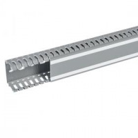 lišta perforovaná LINA 25x60 šedá s popisom (bal56m)